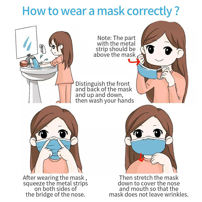 Disposable 3-Ply Surgical Mask