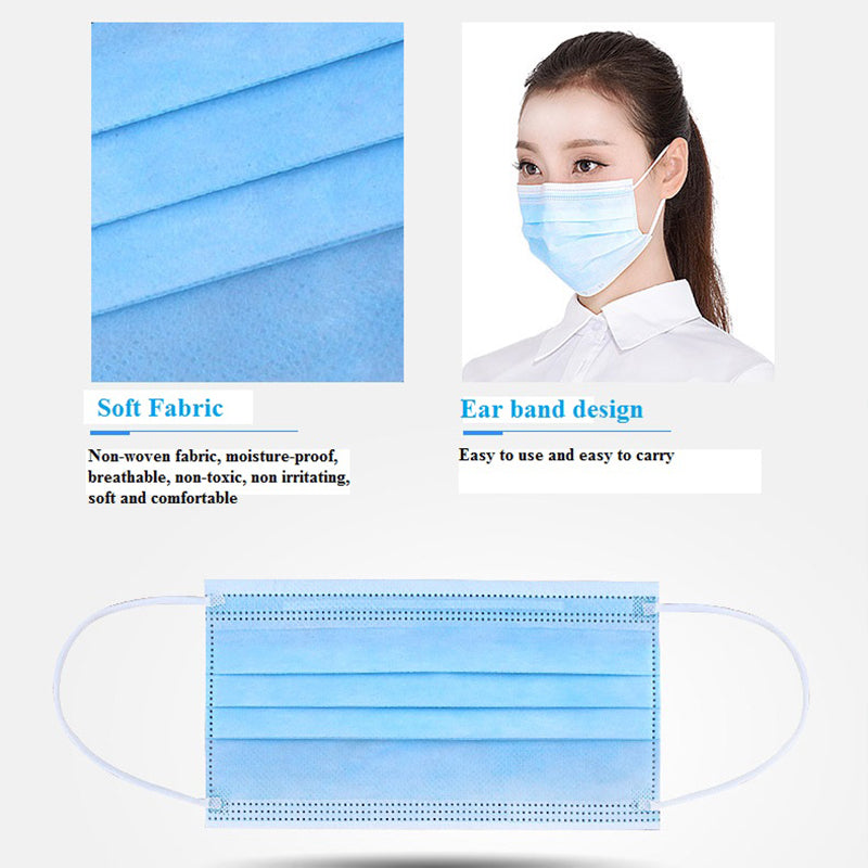 Disposable 3-Ply Surgical Mask