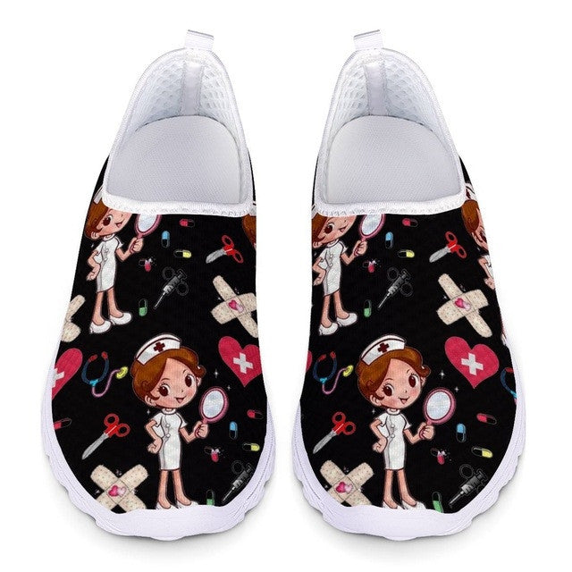 Angel Nurse Mesh Shoes