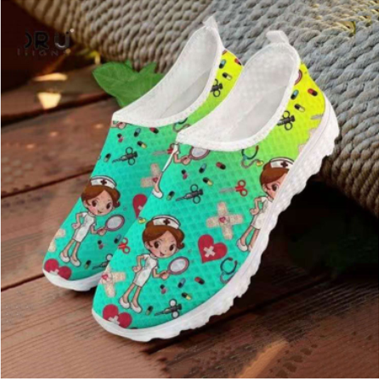 Angel Nurse Mesh Shoes