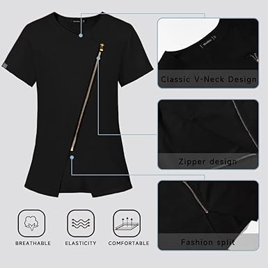 V-Neck Nurse Scrub Suit