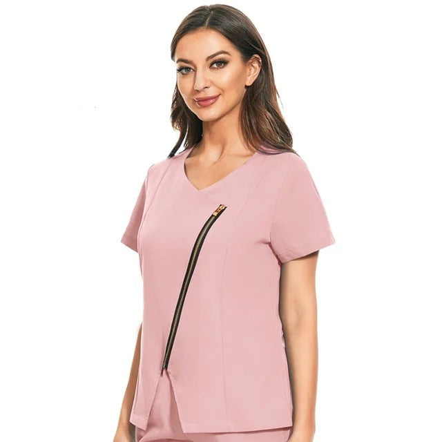 V-Neck Nurse Scrub Suit