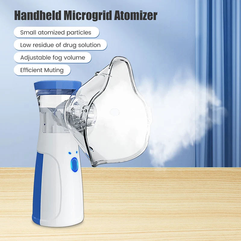 Portable Mesh Nebulizer – Compact, Quiet & Convenient