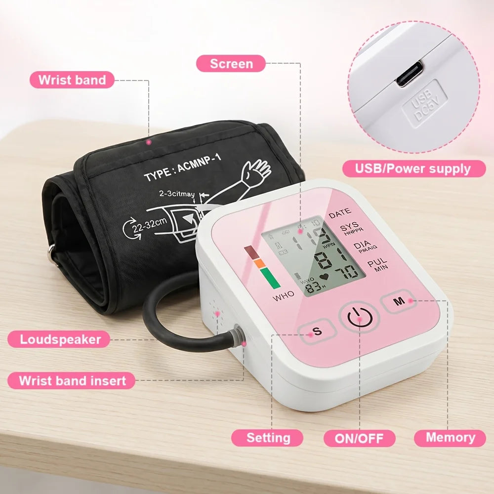 Automatic Digital Blood Pressure & Pulse Monitor