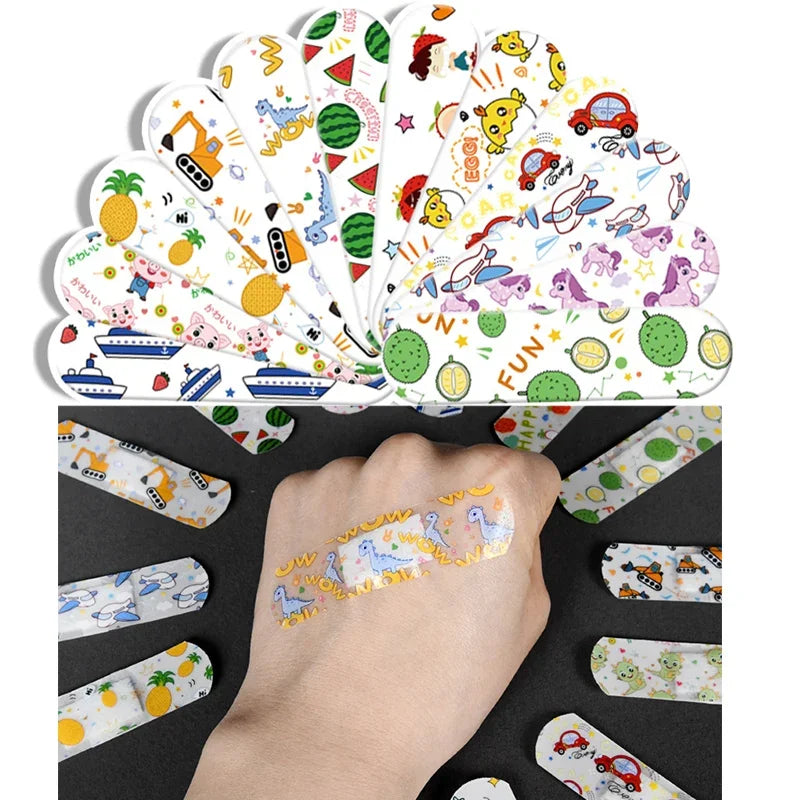 Colorful Waterproof Bandages for Kids