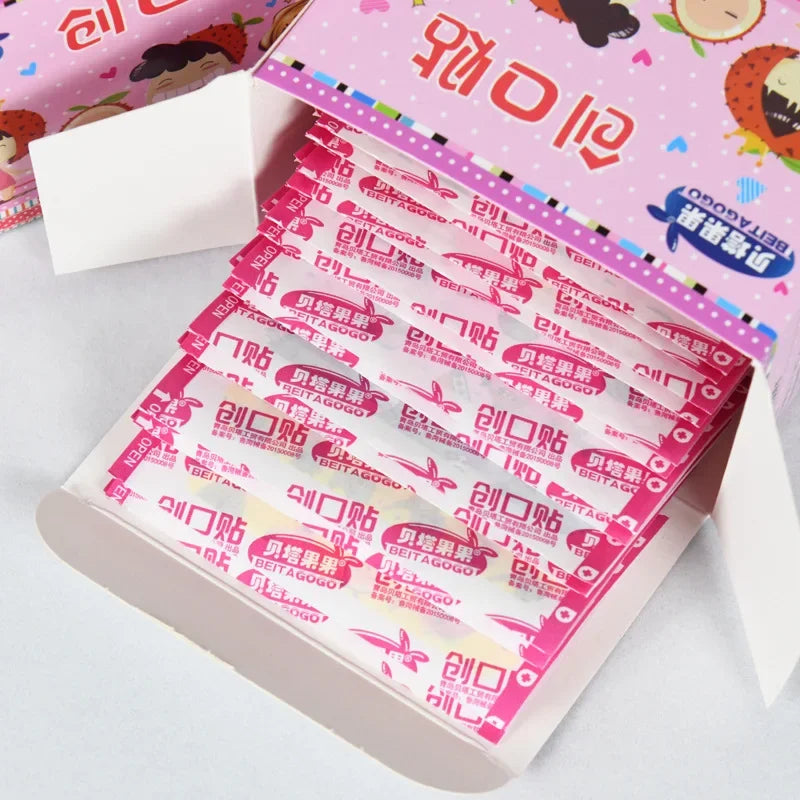 Animal Design Adhesive Bandages for Children