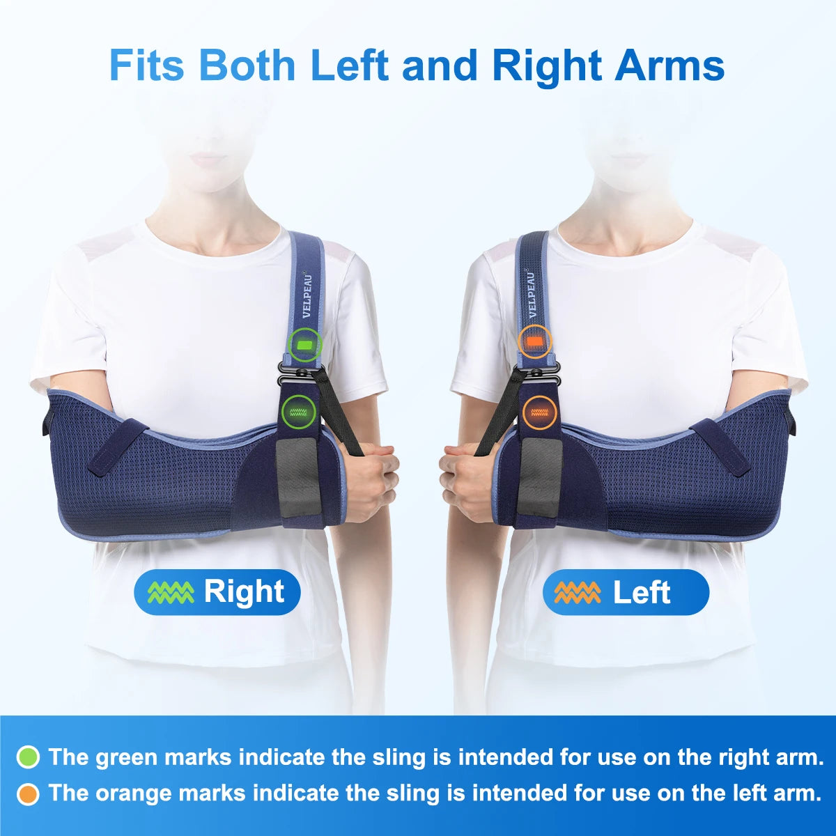 Adjustable Arm & Shoulder Sling for Rotator Cuff Injury