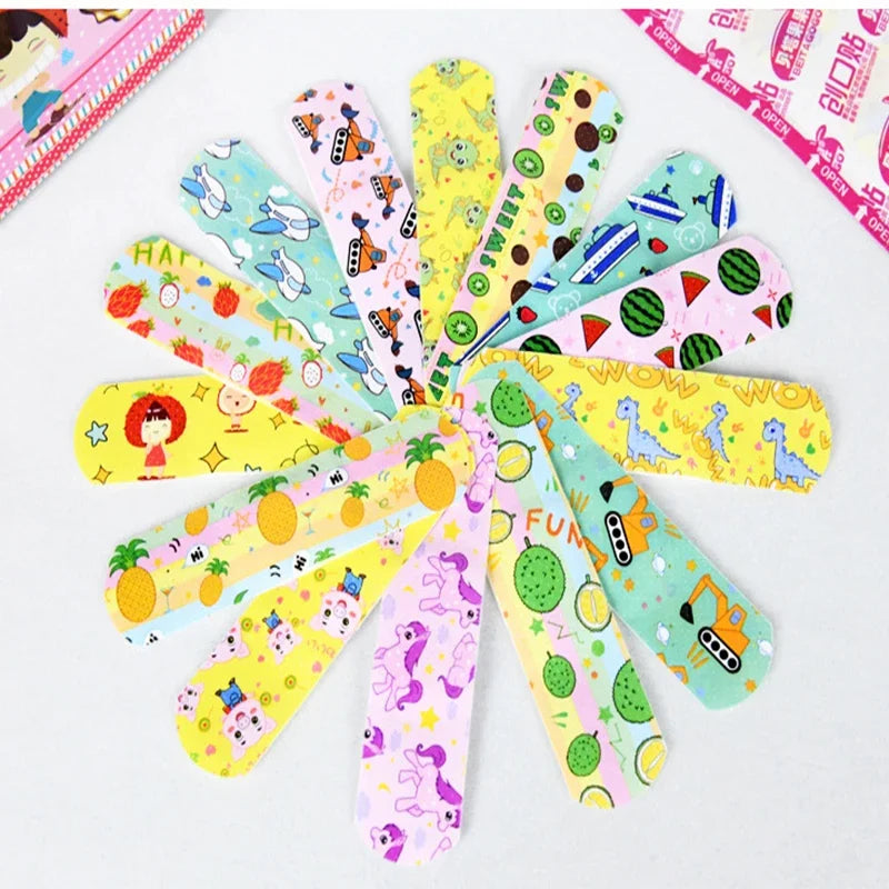 Animal Design Adhesive Bandages for Children