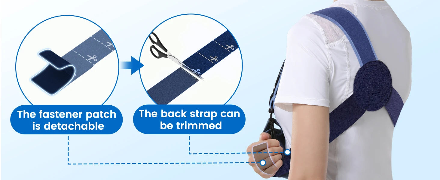 Adjustable Arm & Shoulder Sling for Rotator Cuff Injury