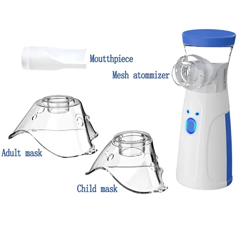 Portable Mesh Nebulizer – Compact, Quiet & Convenient