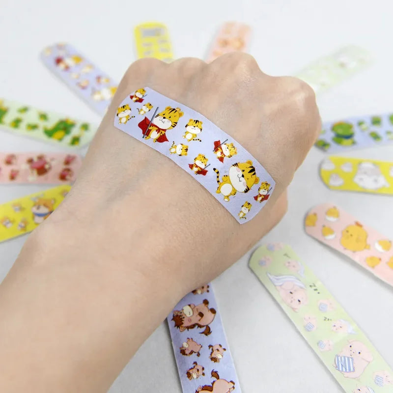 Waterproof Adhesive Animal Kids Bandages