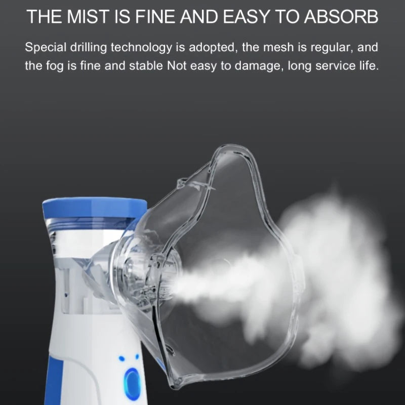 Portable Mesh Nebulizer – Compact, Quiet & Convenient